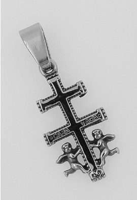 Lorraine Cross Necklace - Stainless Steel Pendant (One)