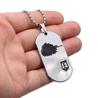 Fortnite Dog Tag Necklace Alloy Pendant Jewelry