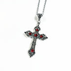 Alloy Christian Gothic Cross Necklace for Men and Women | Christian Jewelry