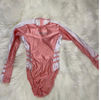 High-Cut Long Sleeve One-Piece Swimsuit
