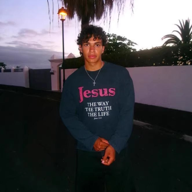 Jesus Is The Way Hoodie T-Shirt | Faith Streetwear