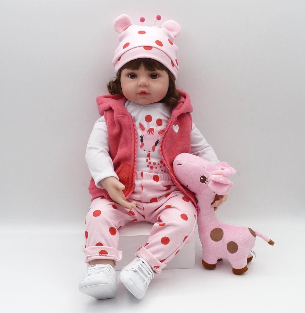 Fashionable Short Curl Doll - Reborn Baby Doll | Home Decor