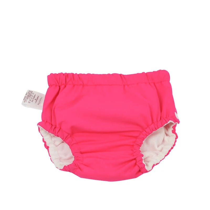 Washable Baby Swim Trunks with Pocket for Learning
