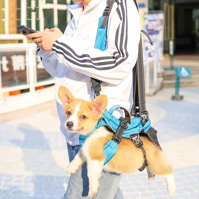 Multifunctional Pet Backpack for Chest and Back