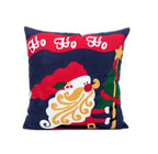 Embroidered Christmas Pillow Cover - Embroidery Christmas 1