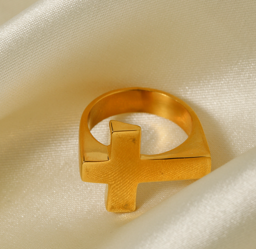 Stainless Steel Cross Shelf Ring