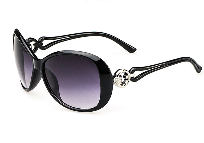Oversized Rhinestone Butterfly Sunglasses