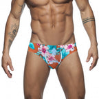 Men's Tropical Floral Swim Briefs