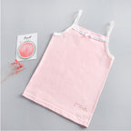 Girls' Sleeveless Cotton Camisole Tank