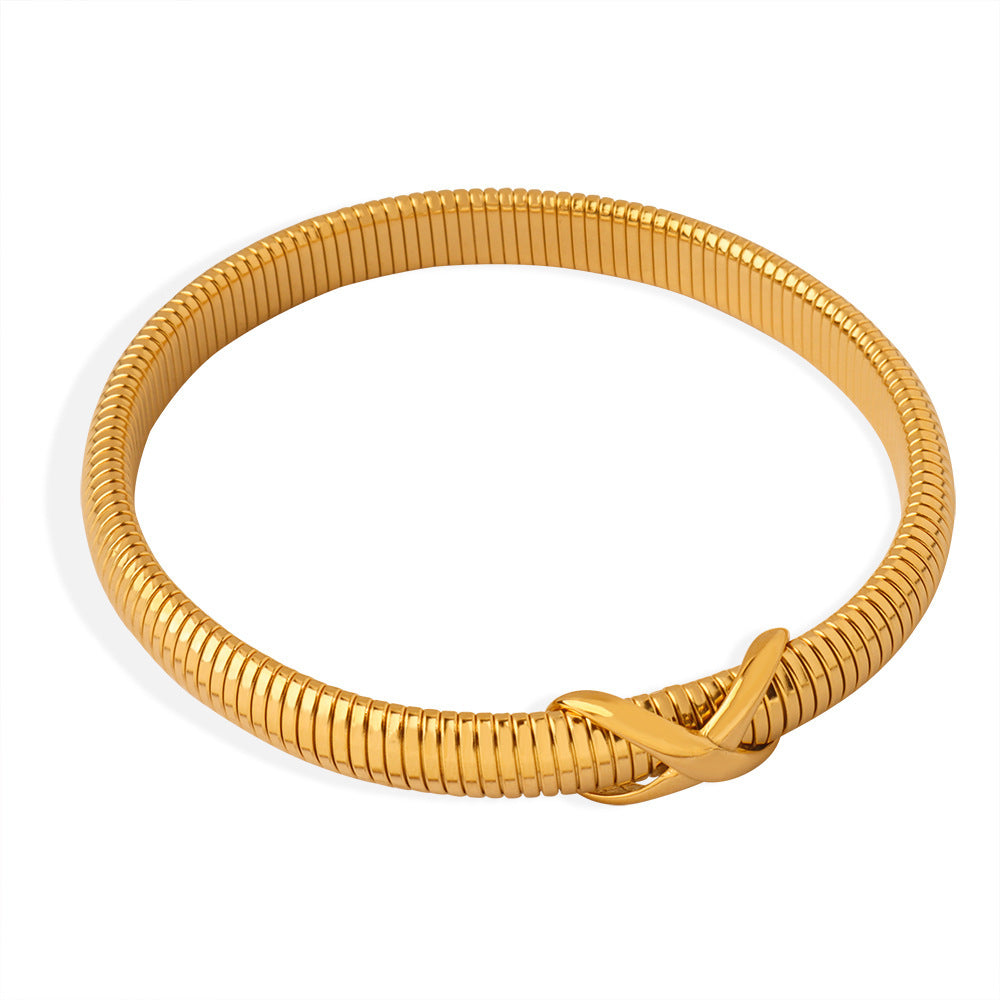 Personalized Cross Knot Design Jewelry Bracelet