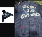 Fashion Digital Printing Loose Men's Women's Pullover God is Good | Faith Streetwear