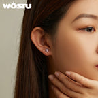 WOSTU Cat Ear Hoop Earrings