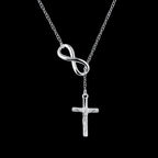 Fashionable Jesus Cross Necklace with Pendant