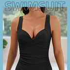 Ruched Push-Up One-Piece Swimsuit