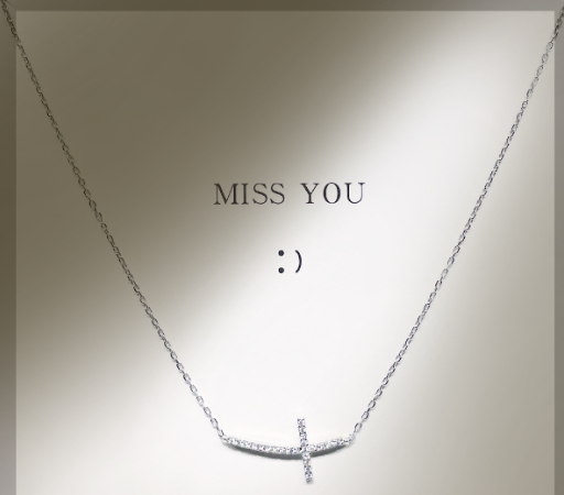 Horizontal Cross Choker Necklace in (One)