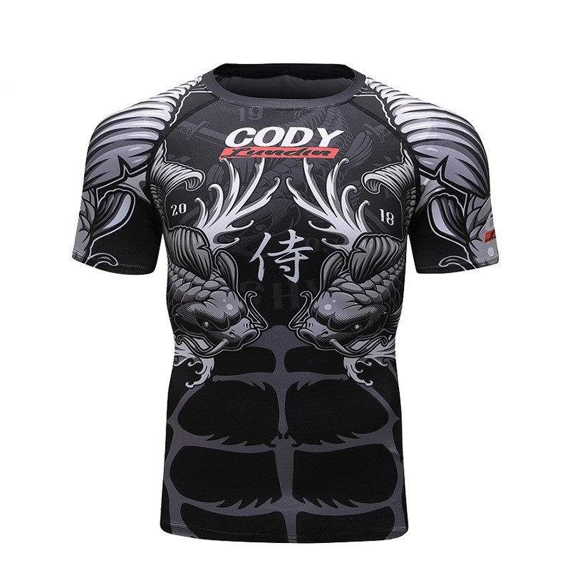 Panda Graphic Compression Rashguard