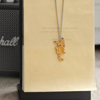 KANSAL Cute Anime Pendant Necklace for Couples