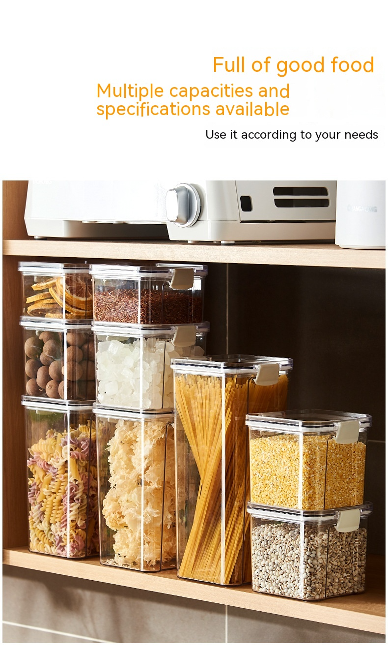 Food Grade Storage Containers - Airtight BPA-Free Kitchen Organization