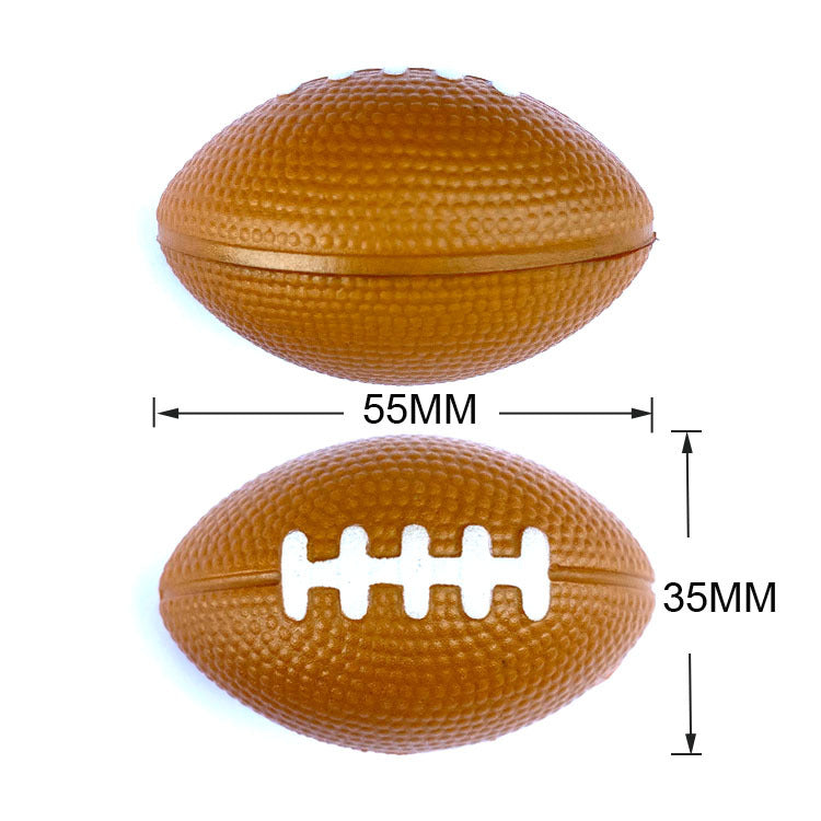 4CM Foam Mini Olive Ball PU Keychain Toy | Accessory