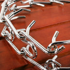 Metal Dog Training Collar with Detachable Chain