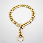 Large Gold Metal Dog Chain