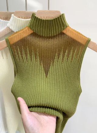 Half Turtleneck Tube Top