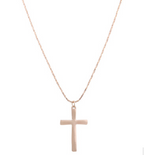 Religious Elements Necklace Set with Cross Pendant | Christian Jewelry