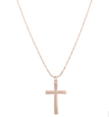 Religious Elements Necklace Set with Cross Pendant | Christian Jewelry