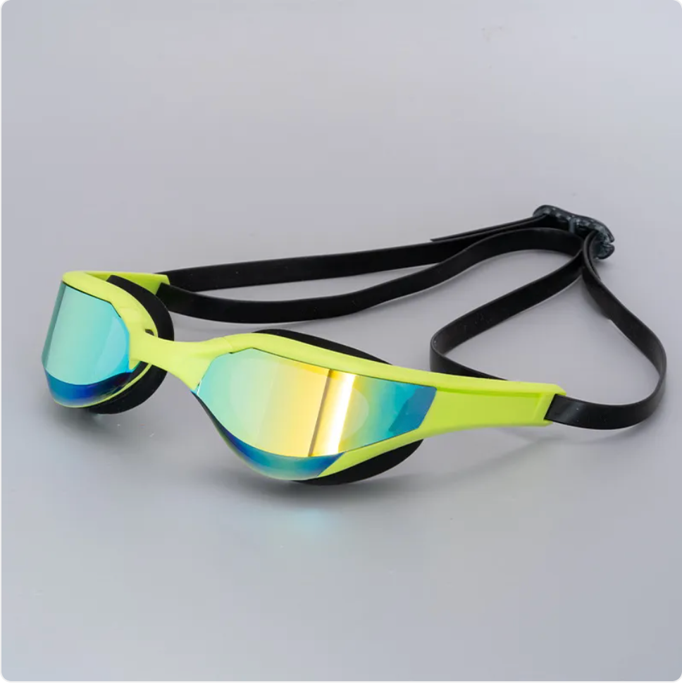HD Racing Mirrored Anti-Fog Swim Goggles