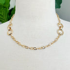 Double Equestrian Chain Necklace | Jewelry