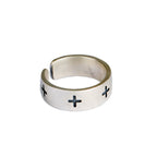 Retro Cross Ring