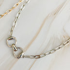 Equestrian Pendant Chain Necklace | Jewelry