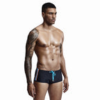 Men's Side-Stripe Swim Briefs
