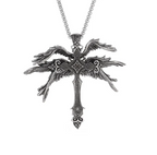 Vintage Silver Angel Necklace