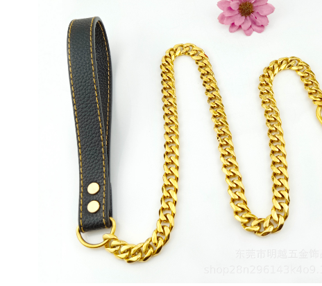"Pet Dog Leash, Cuban Chain, Training Dog Leash"