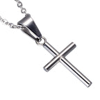 Stainless Steel Christian Cross Necklace Pendant | Christian Jewelry