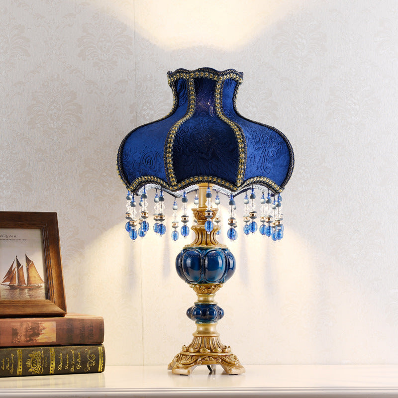 Vintage European Bedroom Lamp - Romantic Style Nightlight