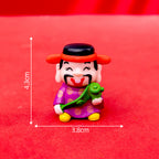 DIY Miniature New Year Fortune God Decoration Accessory | Home Decor