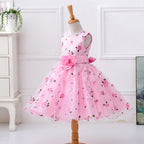 White Baptism Dress for Baby Girls 2-10 Years