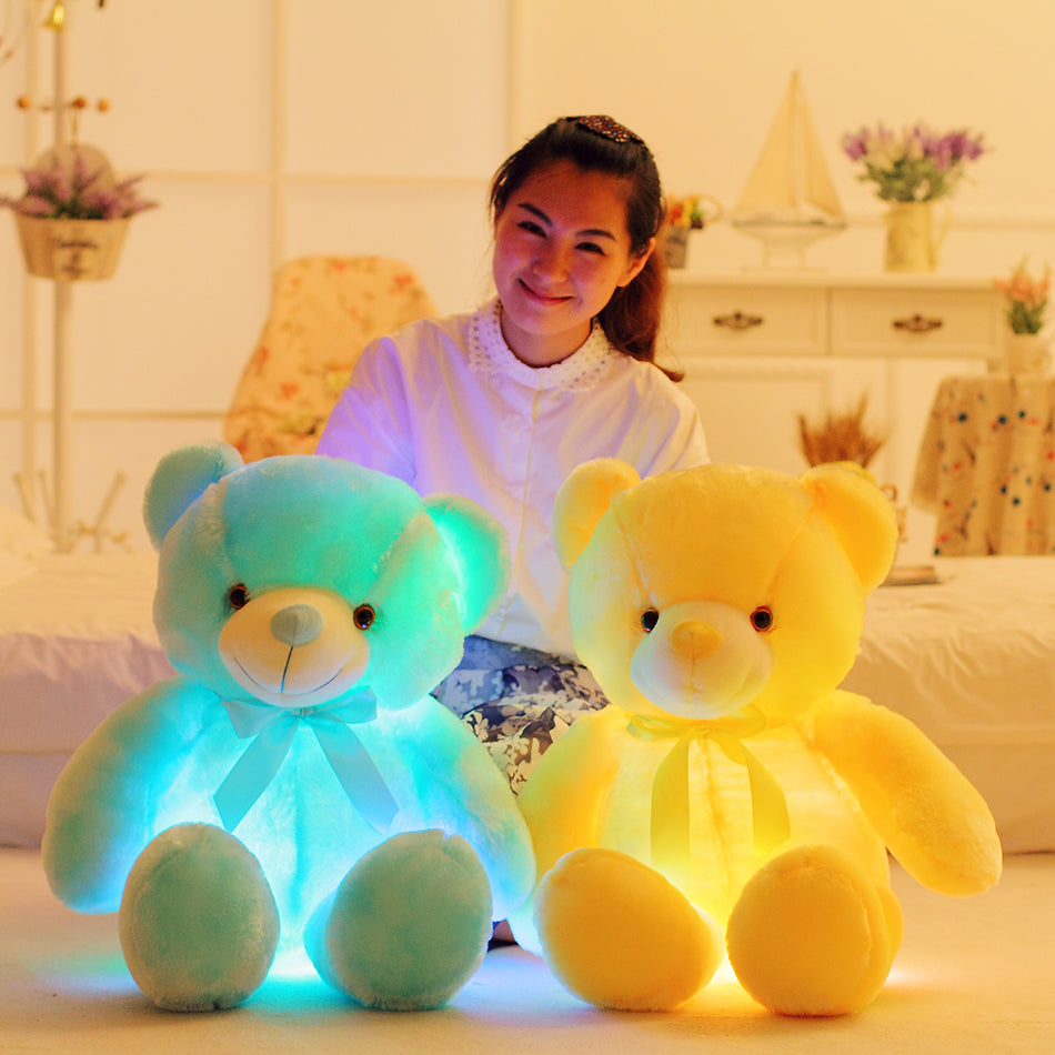 50cm LED Light-Up Teddy Bear Plush Toy | Home Decor