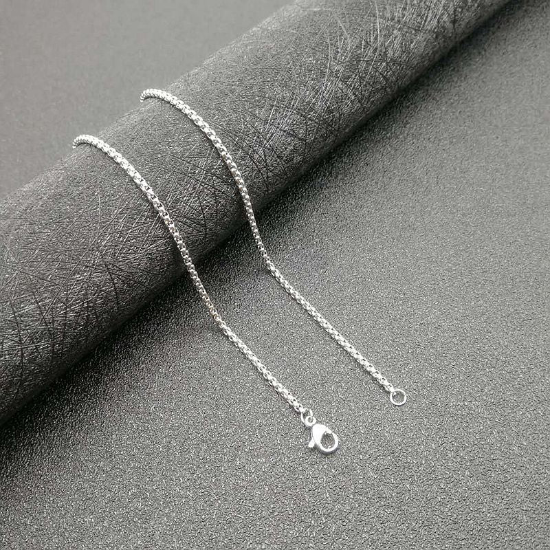 Gold Titanium Steel Crucifix Necklace