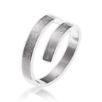 Gold-Plated Stainless Steel Cross Fashion Ring