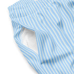 Men's Pinstripe Swim Trunks