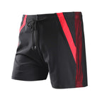 Men's Plus-Size Drawstring Swim Trunks