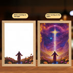 Jesus LED Night Light Art Frame