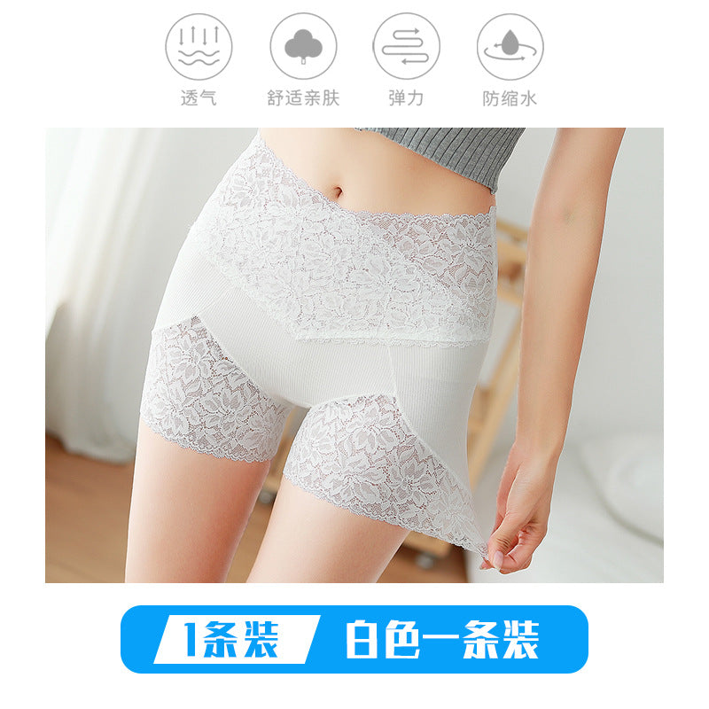 Summer High-Waist Lace Safety Shorts for Women