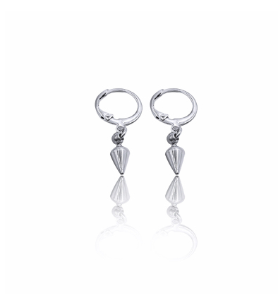 Vintage Jesus Cross Cone Earrings for Men and Women | Christian Jewelry