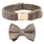 Velvet Dog Collar Pet Necklace