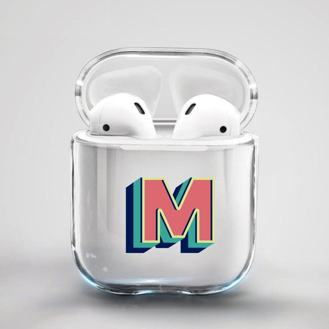 Airpod Case F1 Letter M
