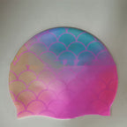 Printed Silicone Swim Cap (Mermaid Scale)